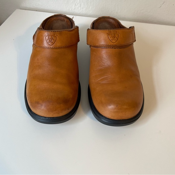 Ariat Leather Santa Cruz Slingback Mules size 8B Women’s - Picture 2 of 9